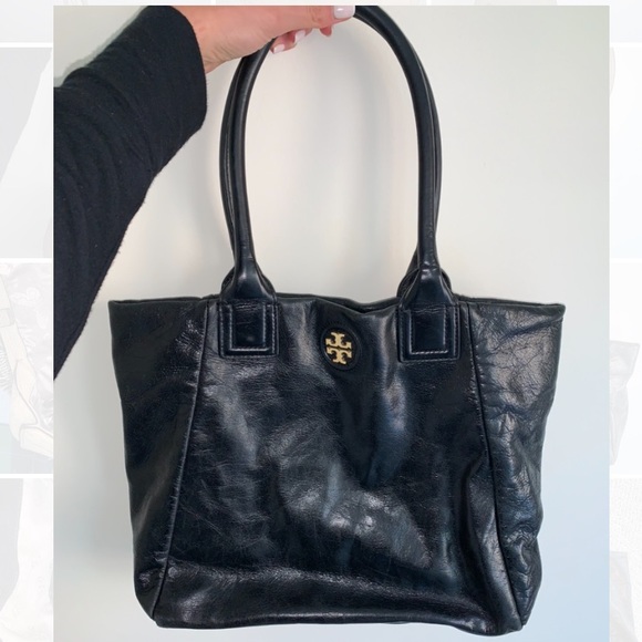 Tory Burch leather black tote - Picture 2 of 5